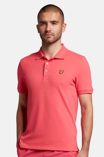 Plain Polo Shirt W588 Electric Pink 